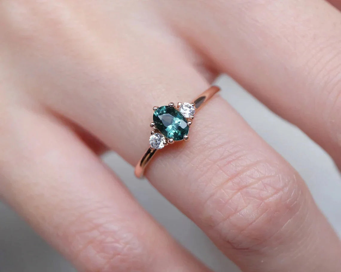 Sapphire Engagement Ring Elan - SOVATS
