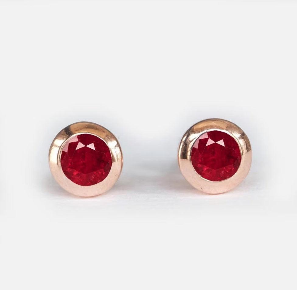 Gift Ruby Earrings Amayeta - SOVATS