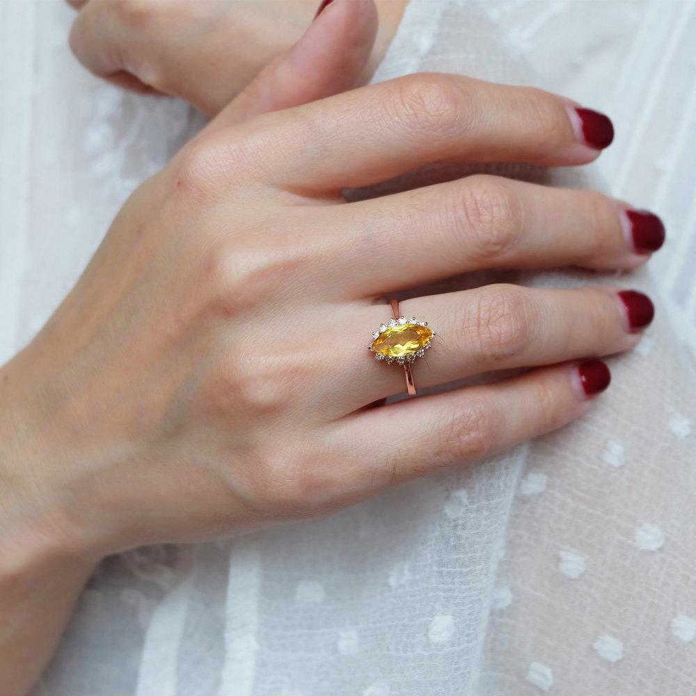 Citrine Ring Nafiri - SOVATS