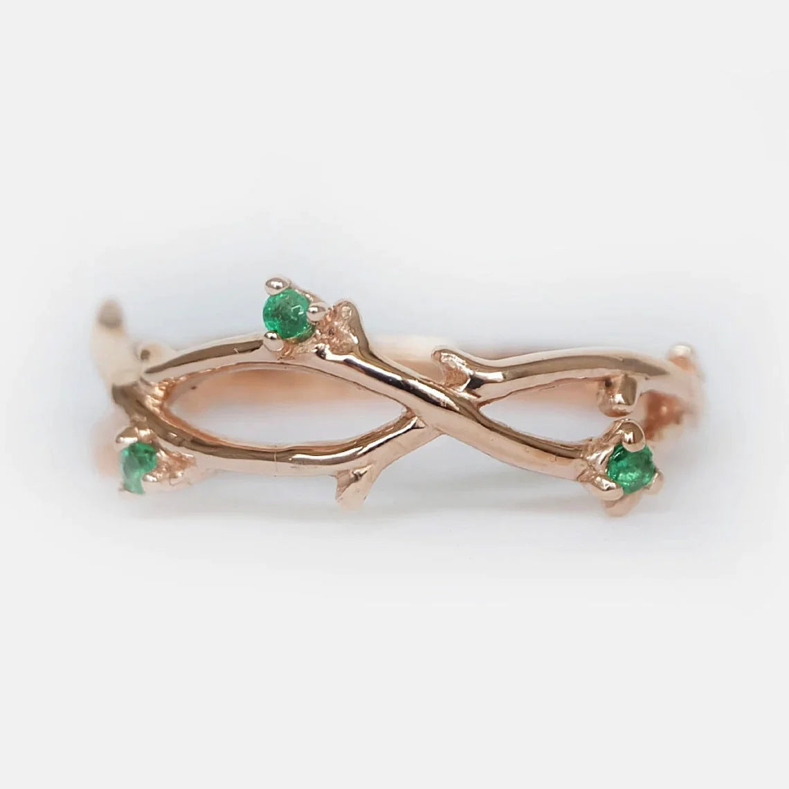 Emerald Leaf Ring Sage - SOVATS