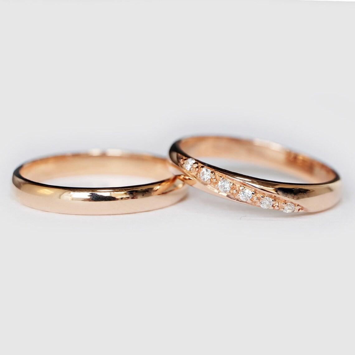 Wedding Ring Set Rosa - SOVATS