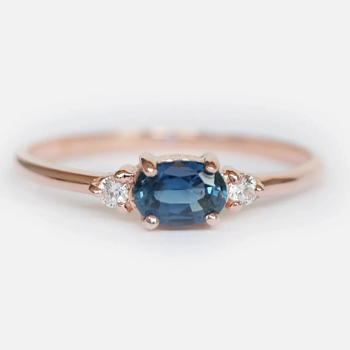 Blue Sapphire Diamond Ring Proviso - SOVATS