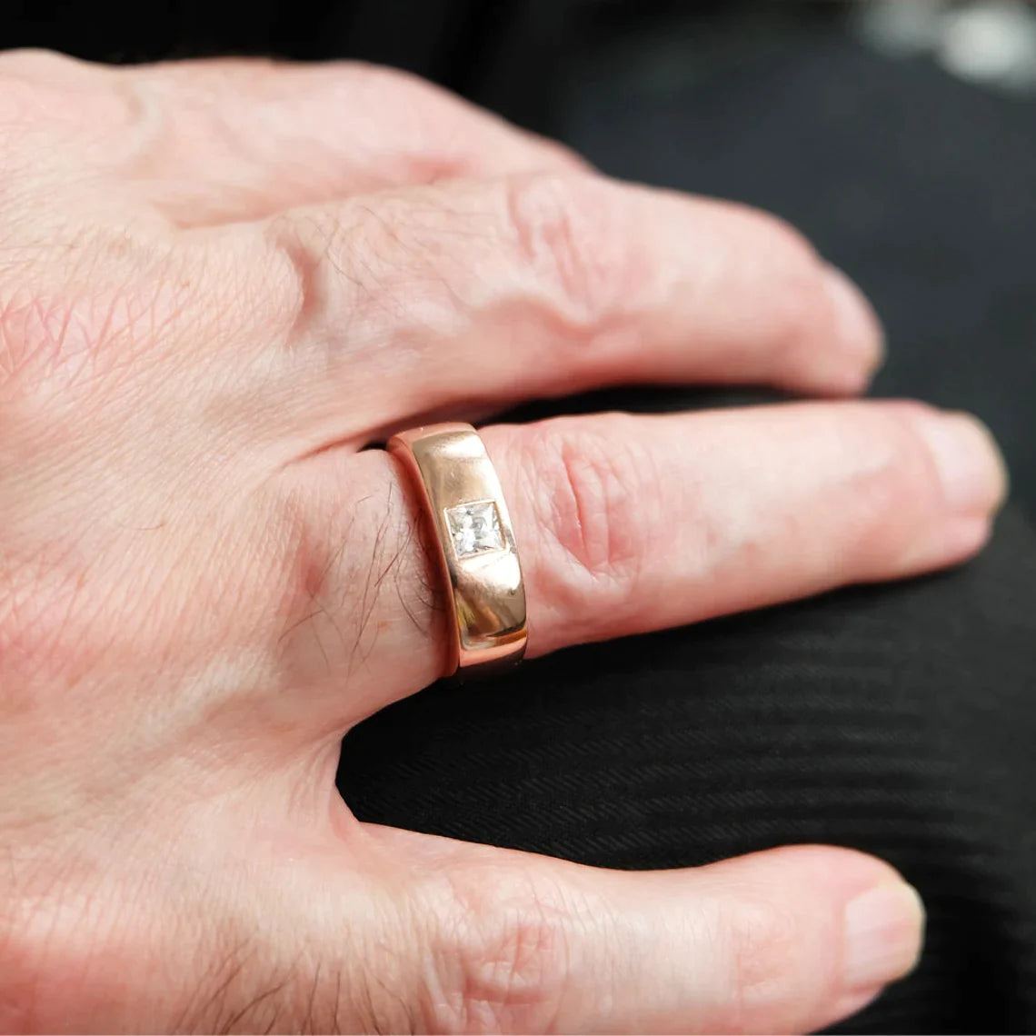 Men's Diamond Ring Oscar - SOVATS