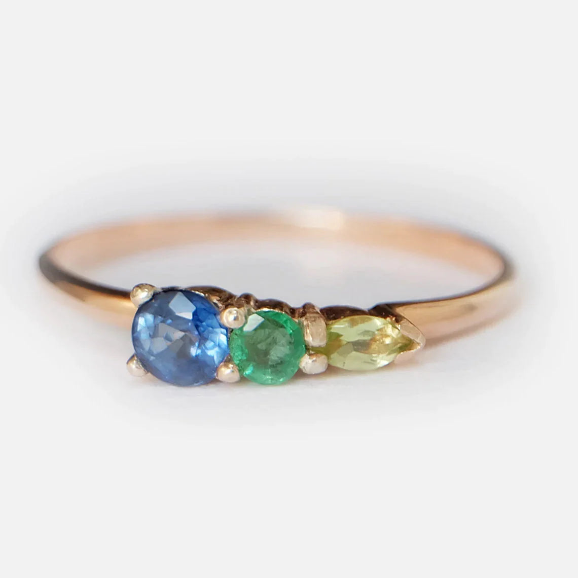 Sapphire Emerald Peridot Ring Chu - SOVATS