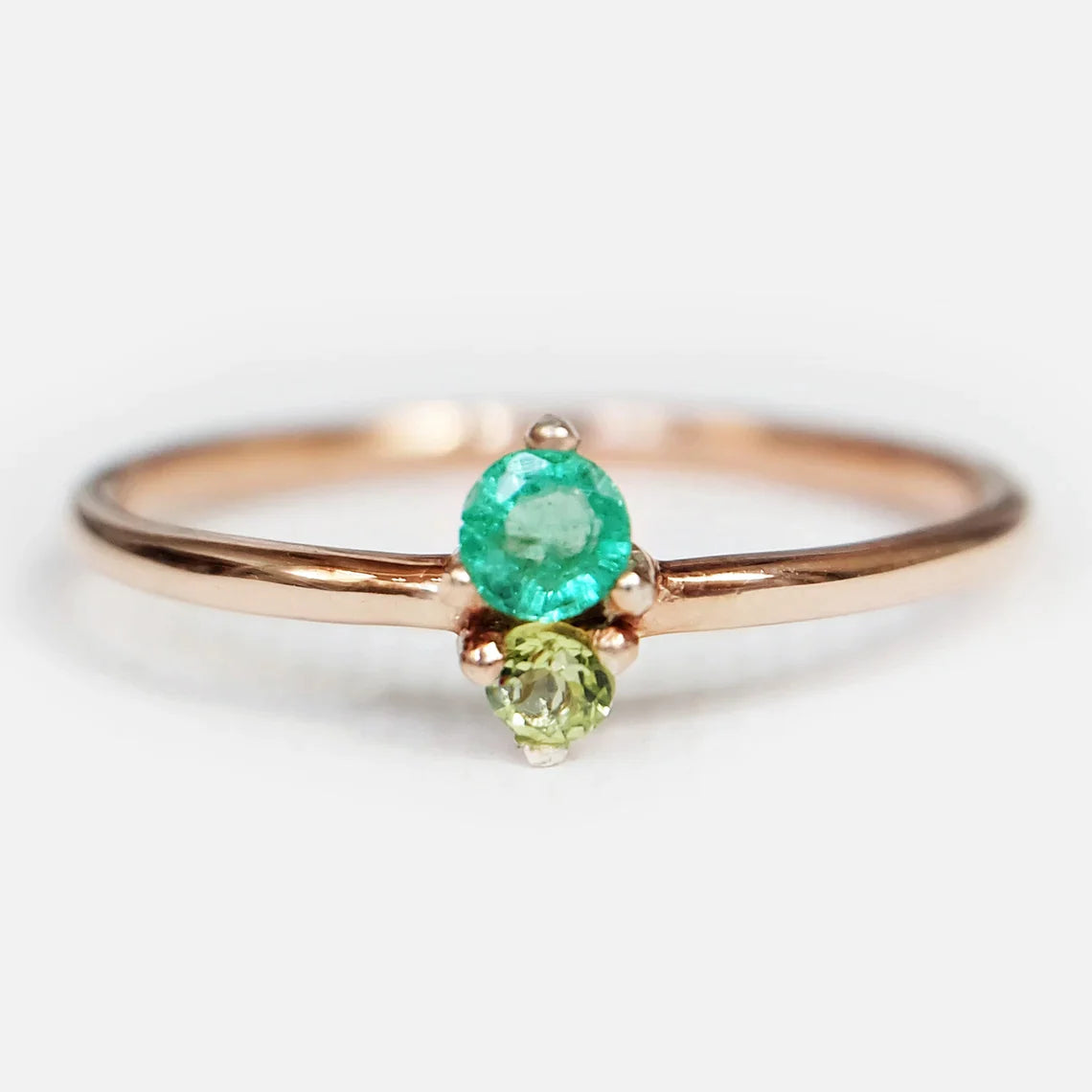 Emerald Peridot Ring Harmonie - SOVATS