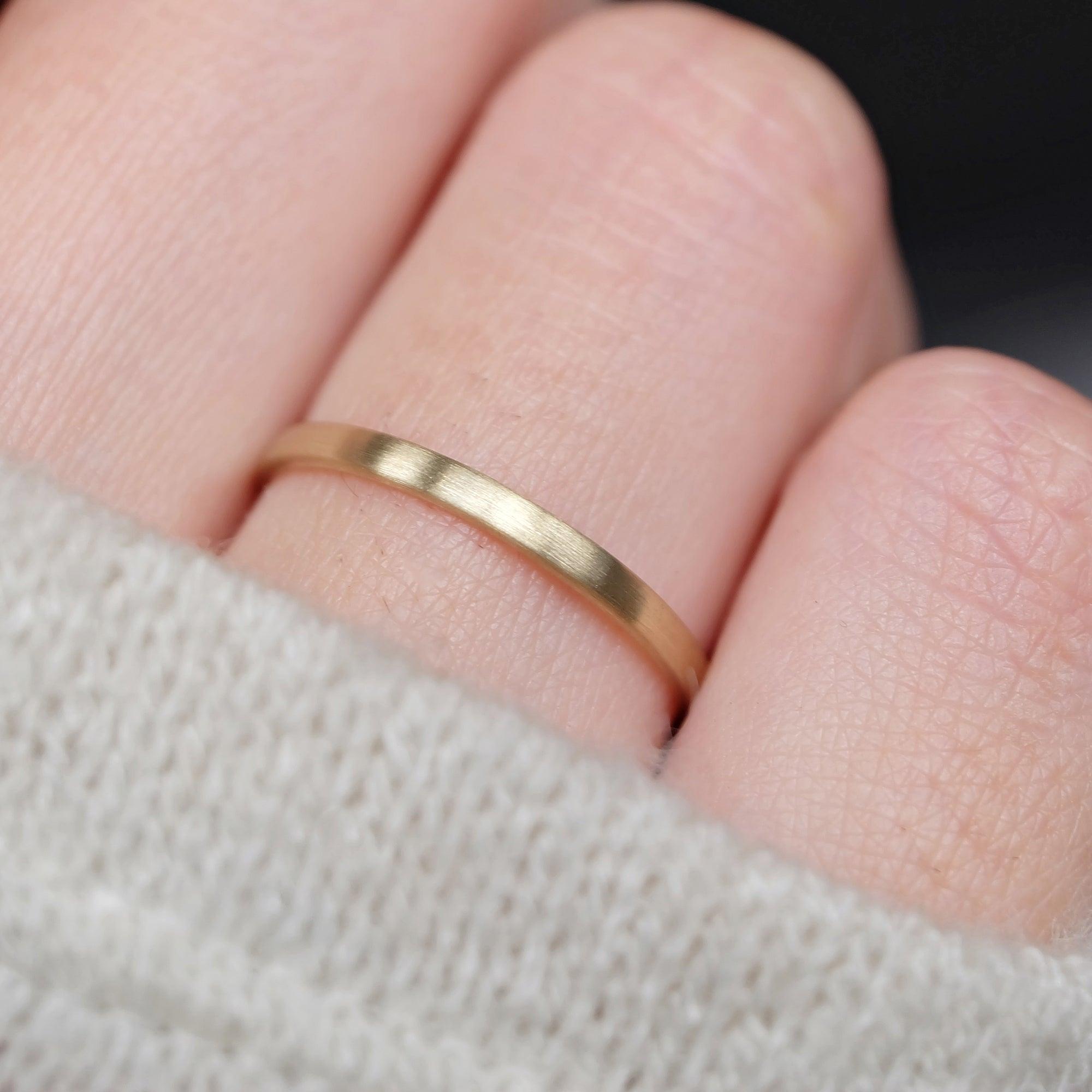 Classic 2mm Flat Band Ring