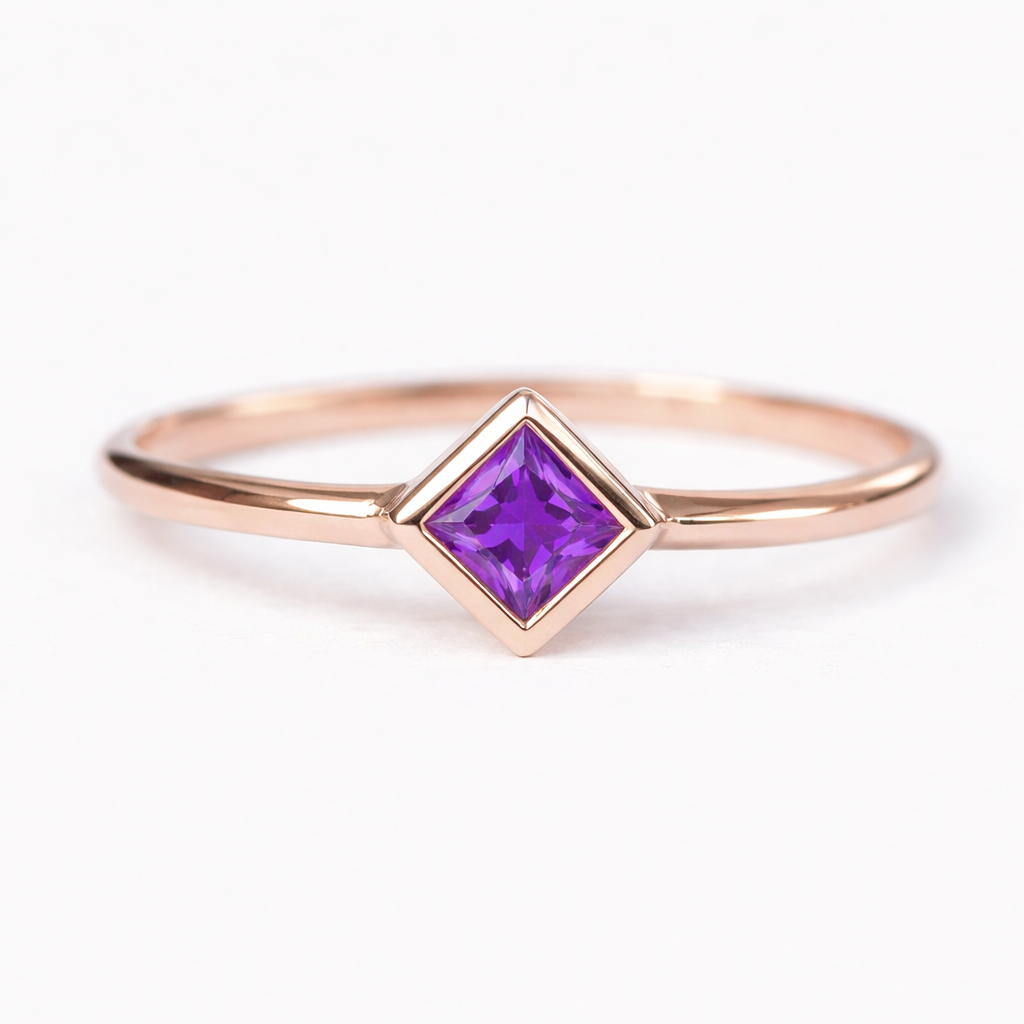 February's Birthstone Ring Gigi