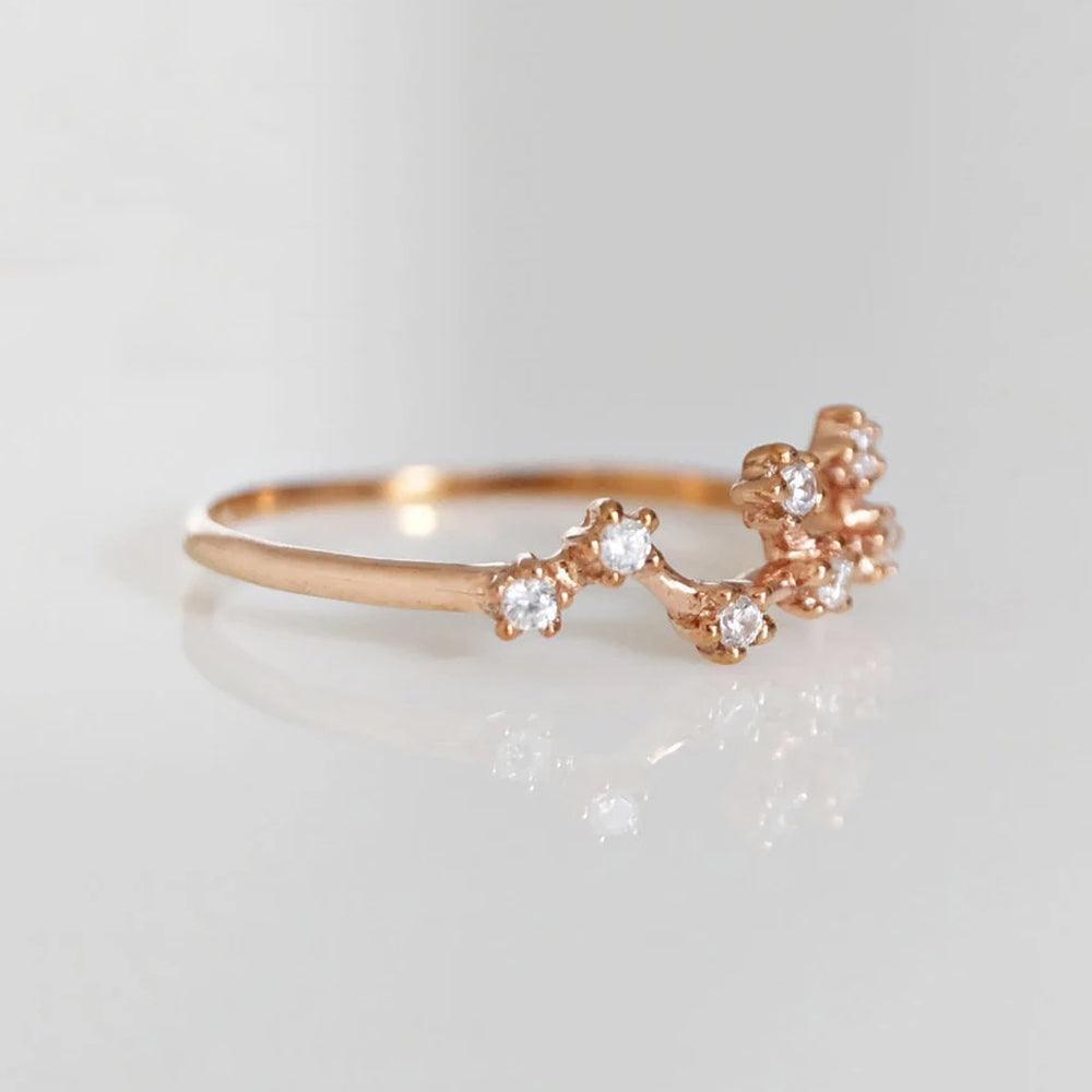 Virgo Diamonds Ring - SOVATS