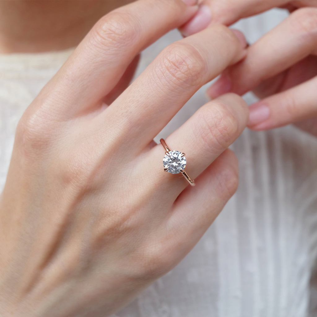 Moissanite Engagement Ring Ceres - SOVATS