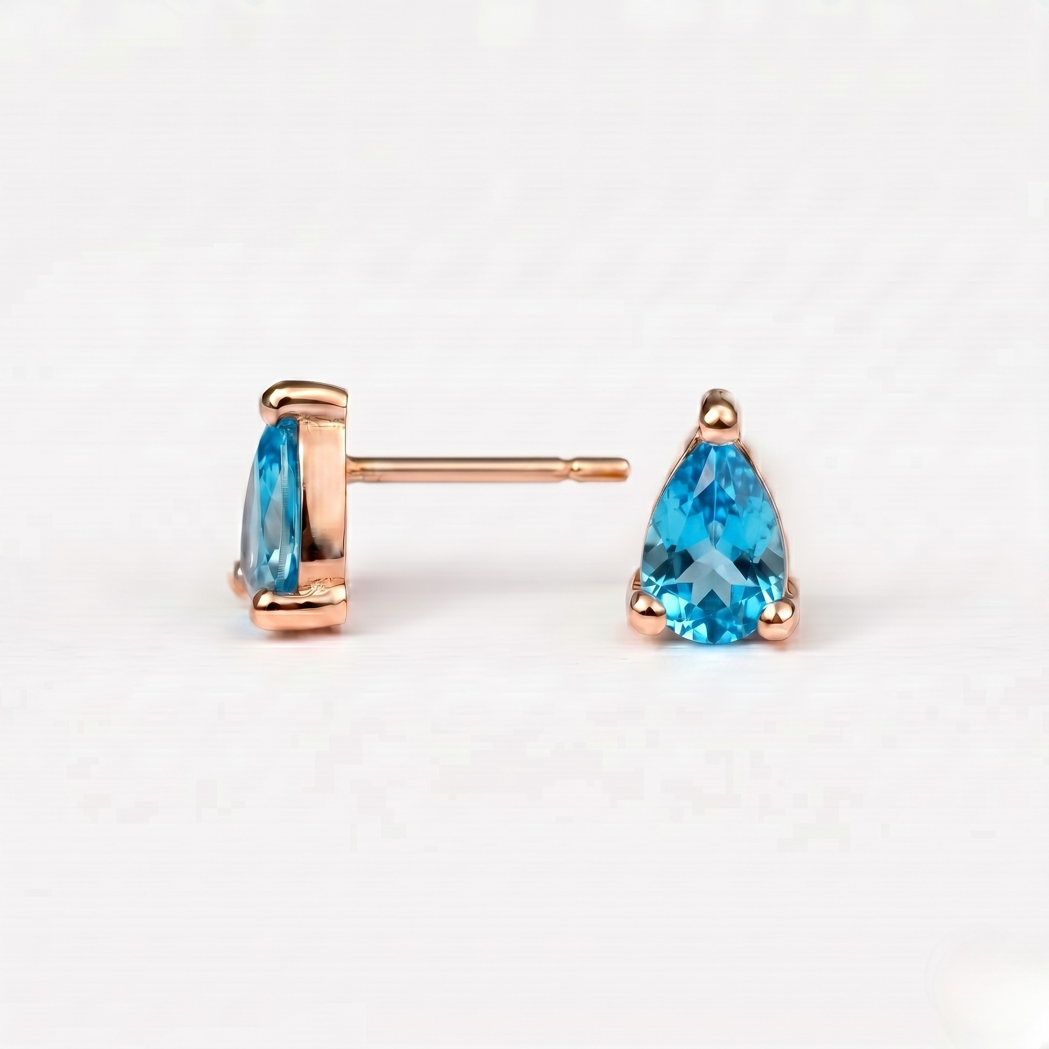December's Birthstone Earrings Addie