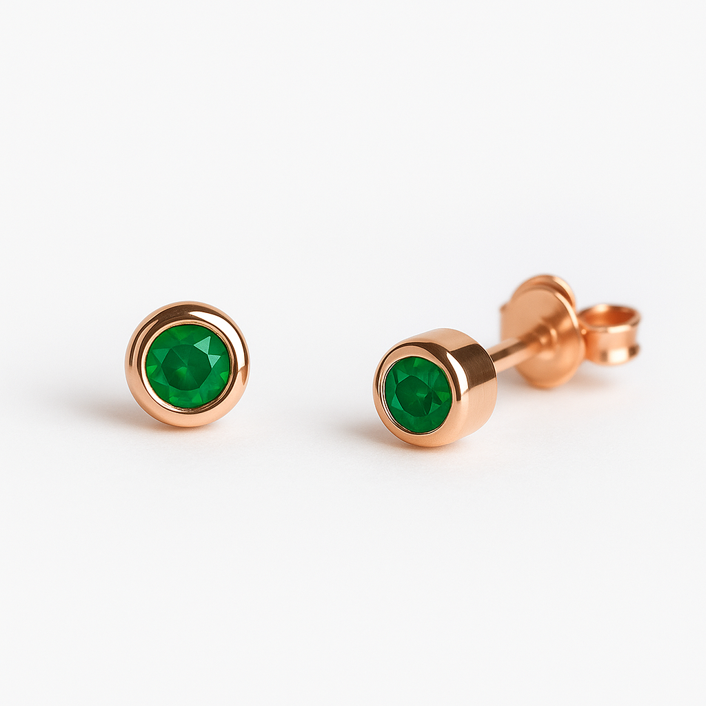 Gift Emerald Earrings Carina