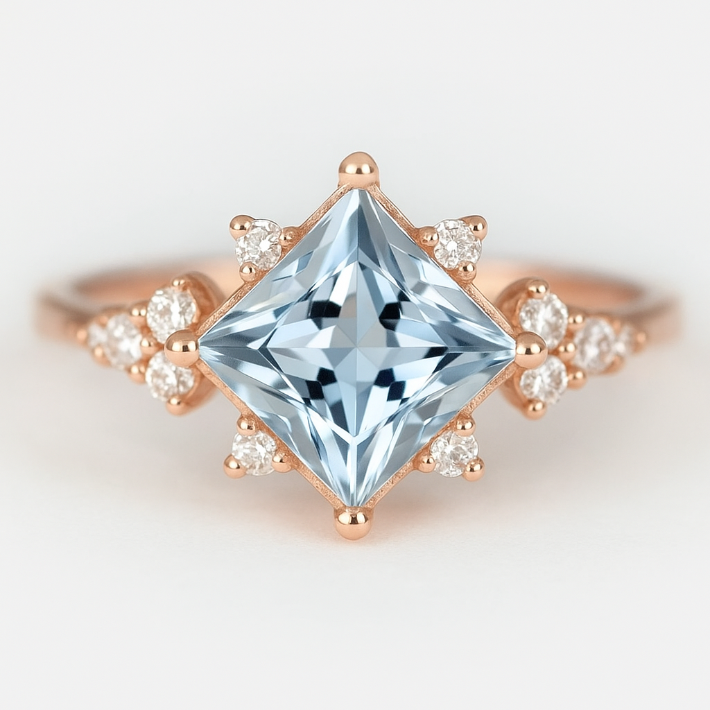 Aquamarine Ring Budur