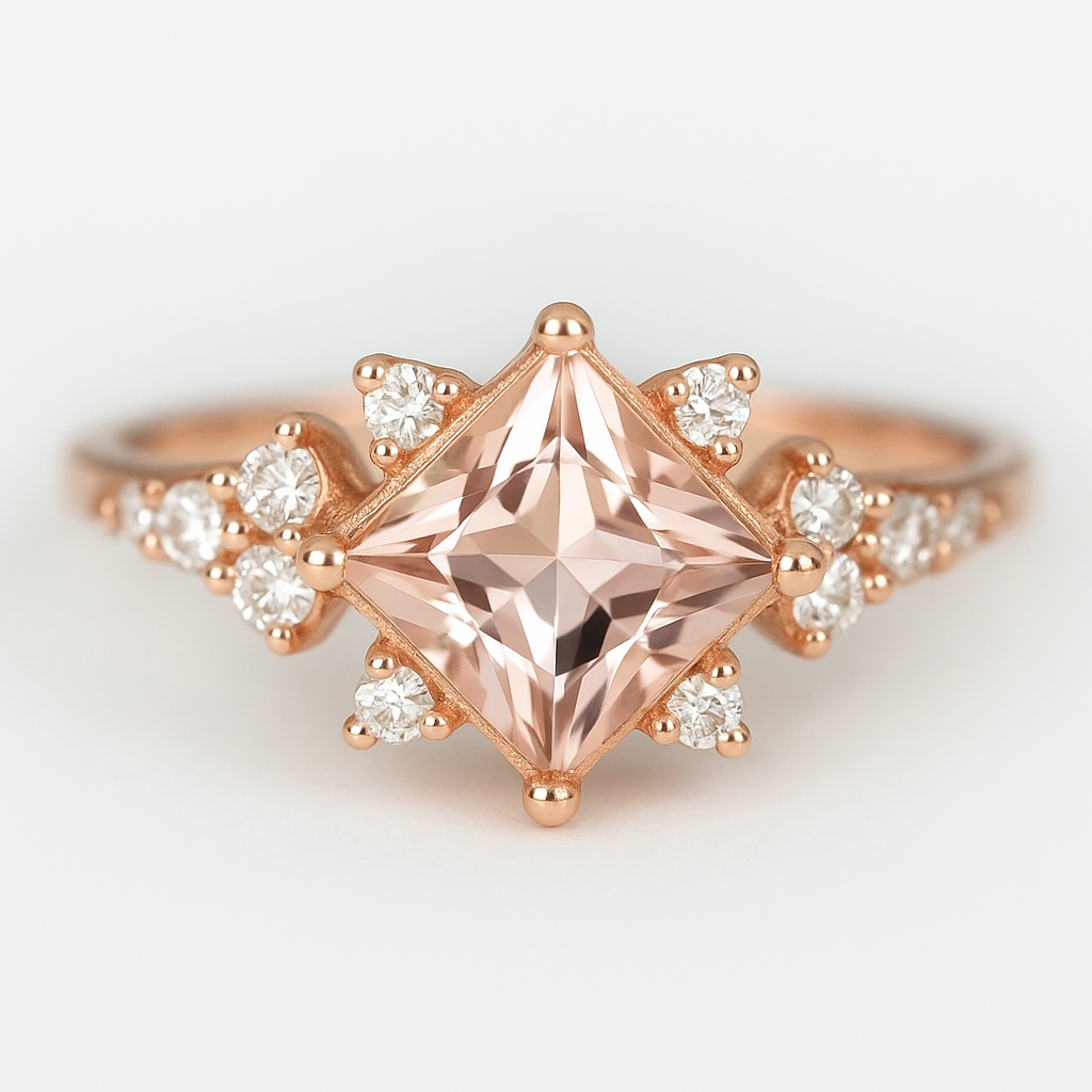Morganite Ring Budur