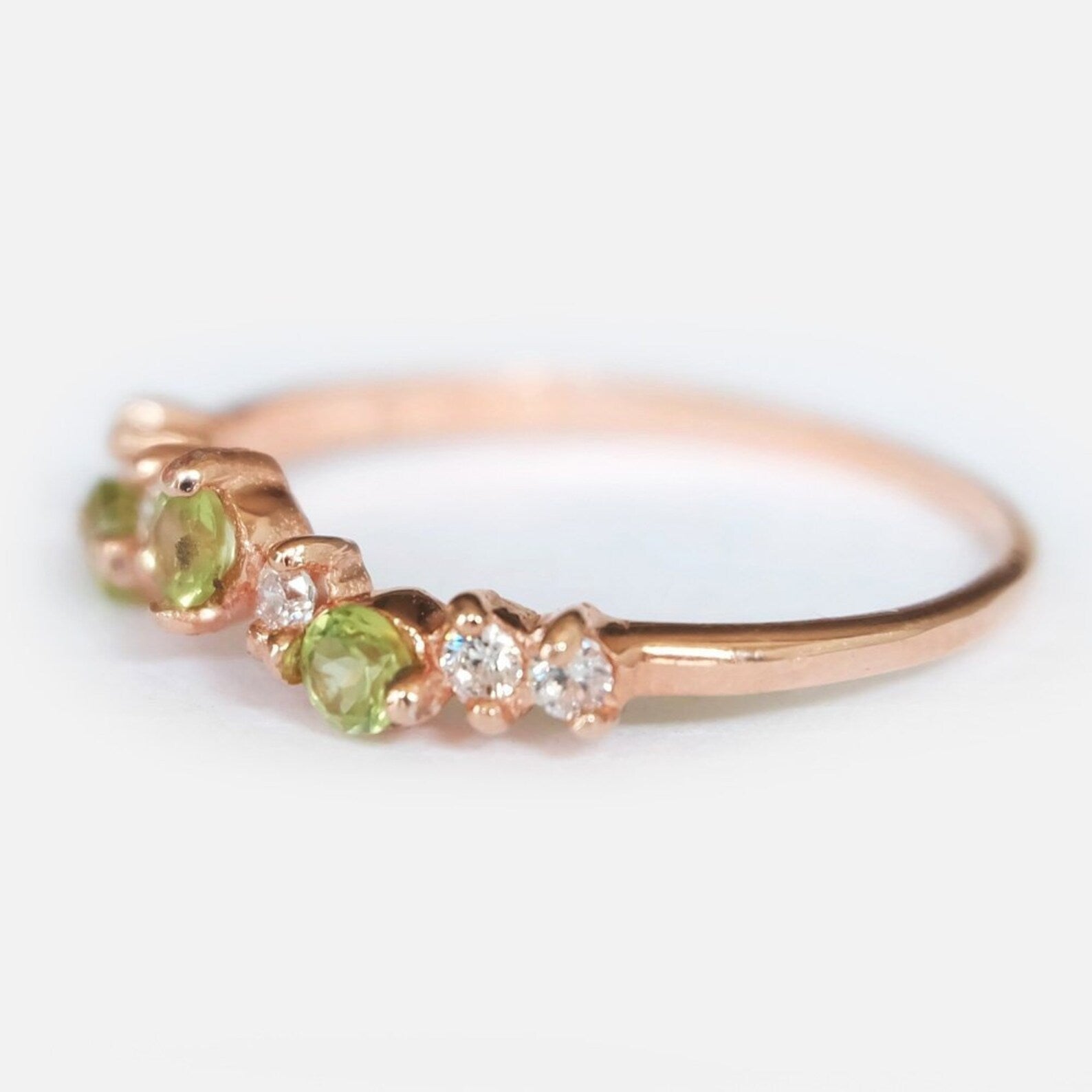 Peridot Cluster Ring Taliyah - SOVATS