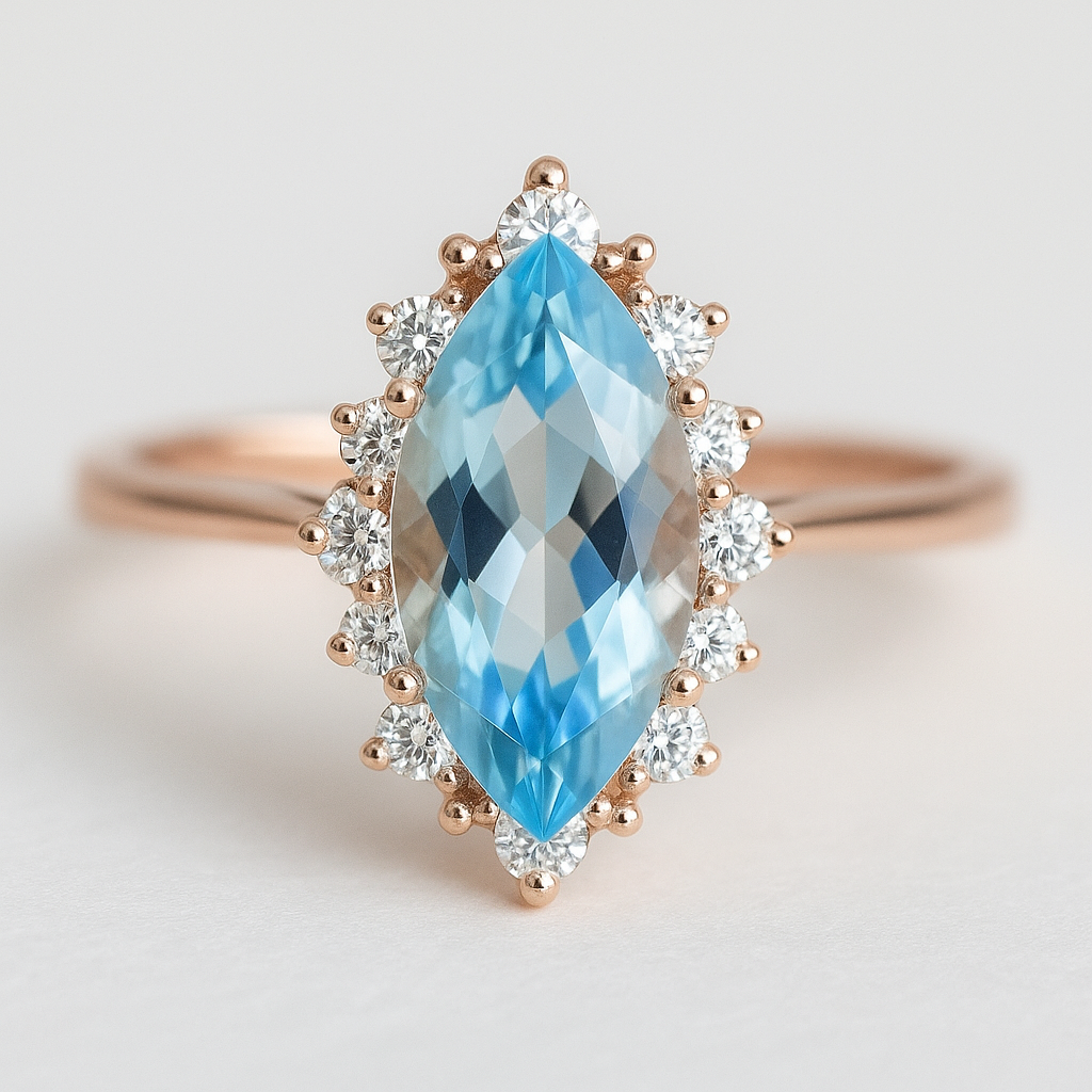 Blue Topaz Ring Nafiri