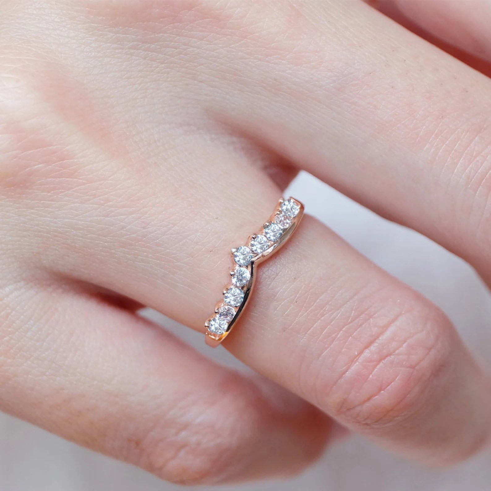 Diamond Cluster Ring Camille