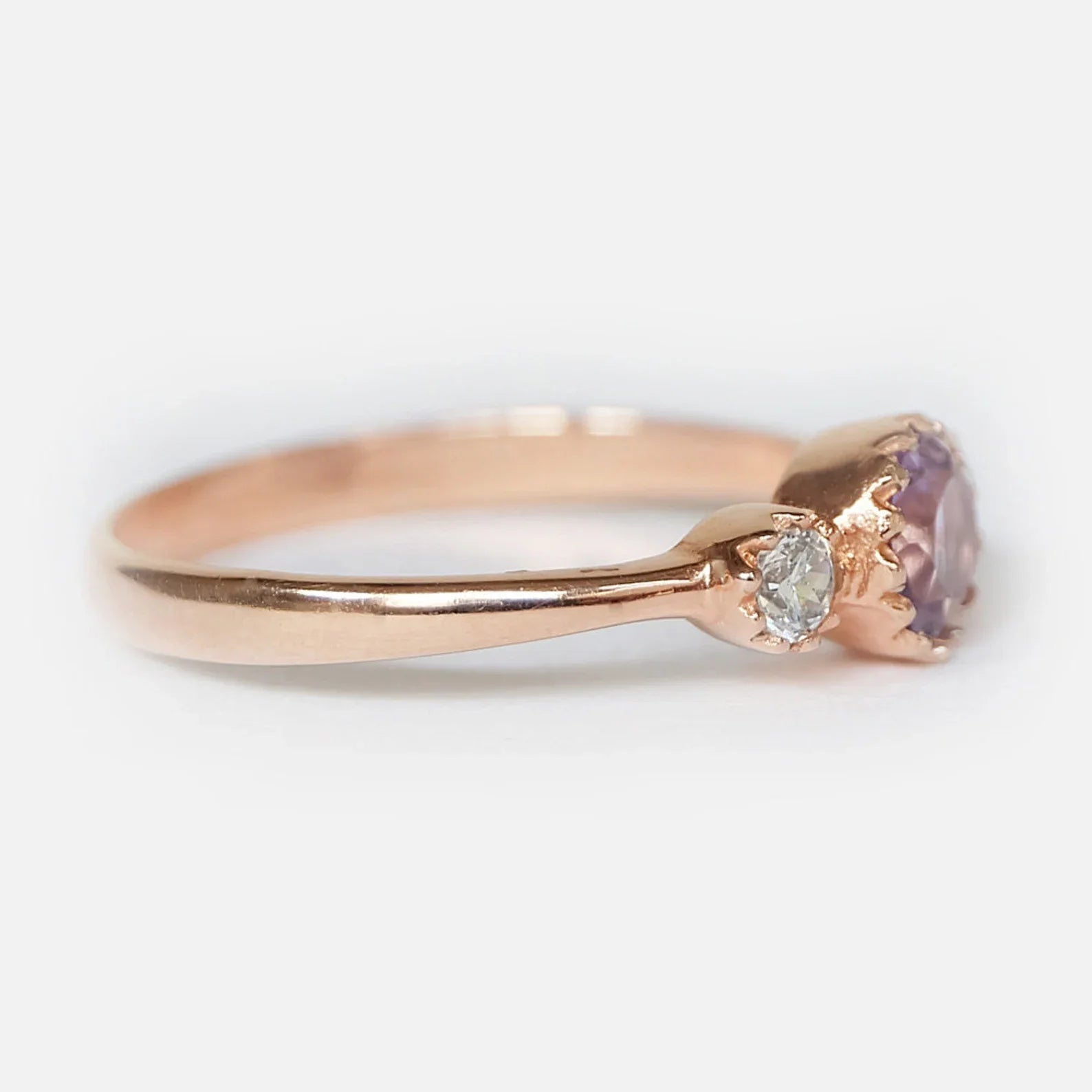 Amethyst Diamond Ring Samira - SOVATS