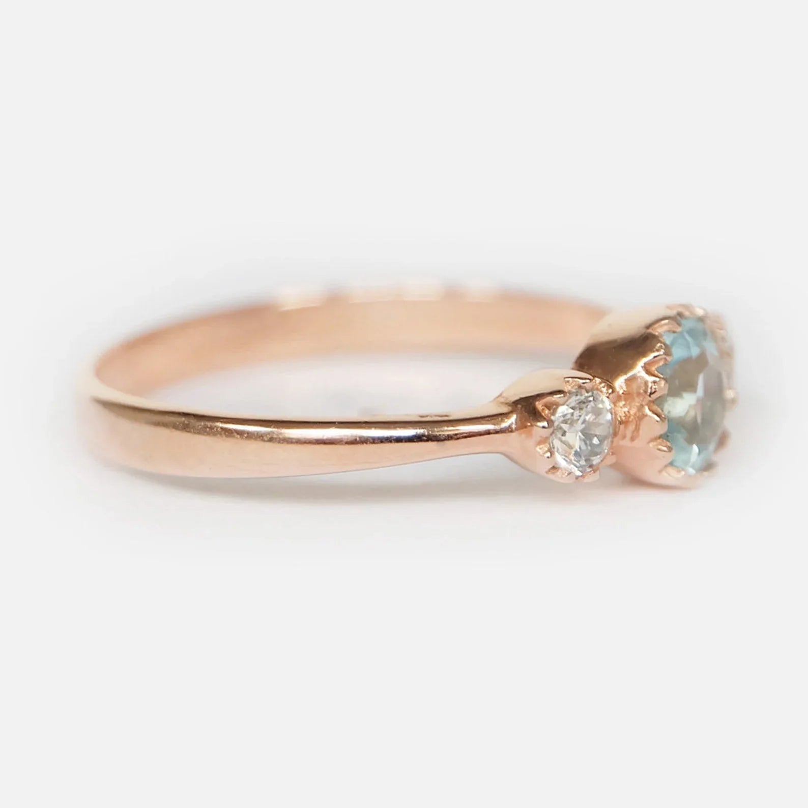 Aquamarine Diamond Ring Samira - SOVATS