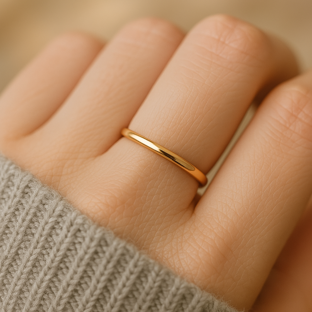 Classic 2mm Curved Band Ring