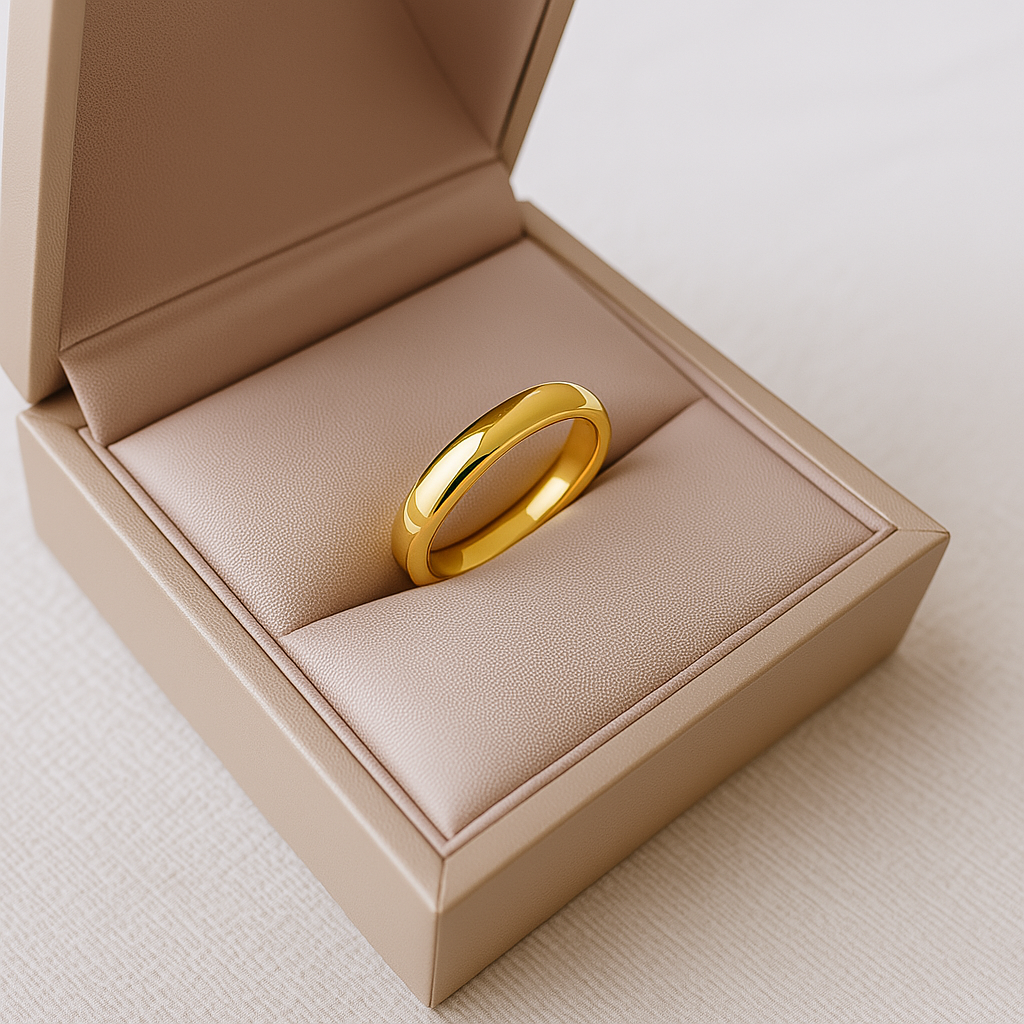 Classic 4mm Curved Band Ring