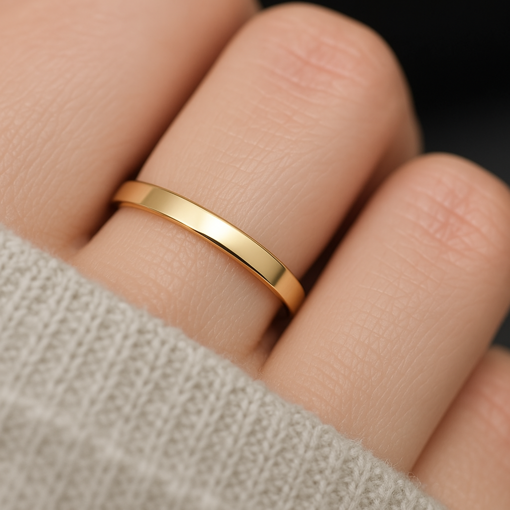 Classic 3mm Flat Band Ring