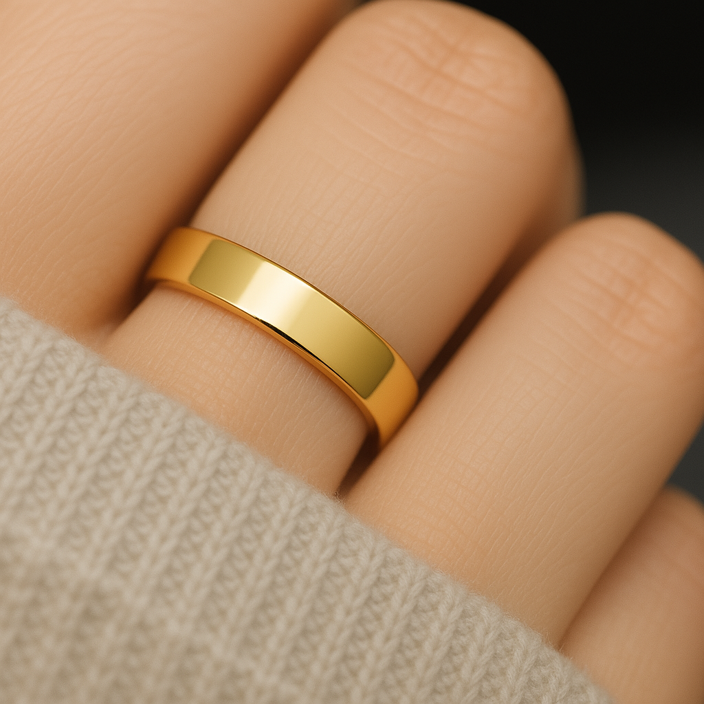 Classic 4mm Flat Band Ring