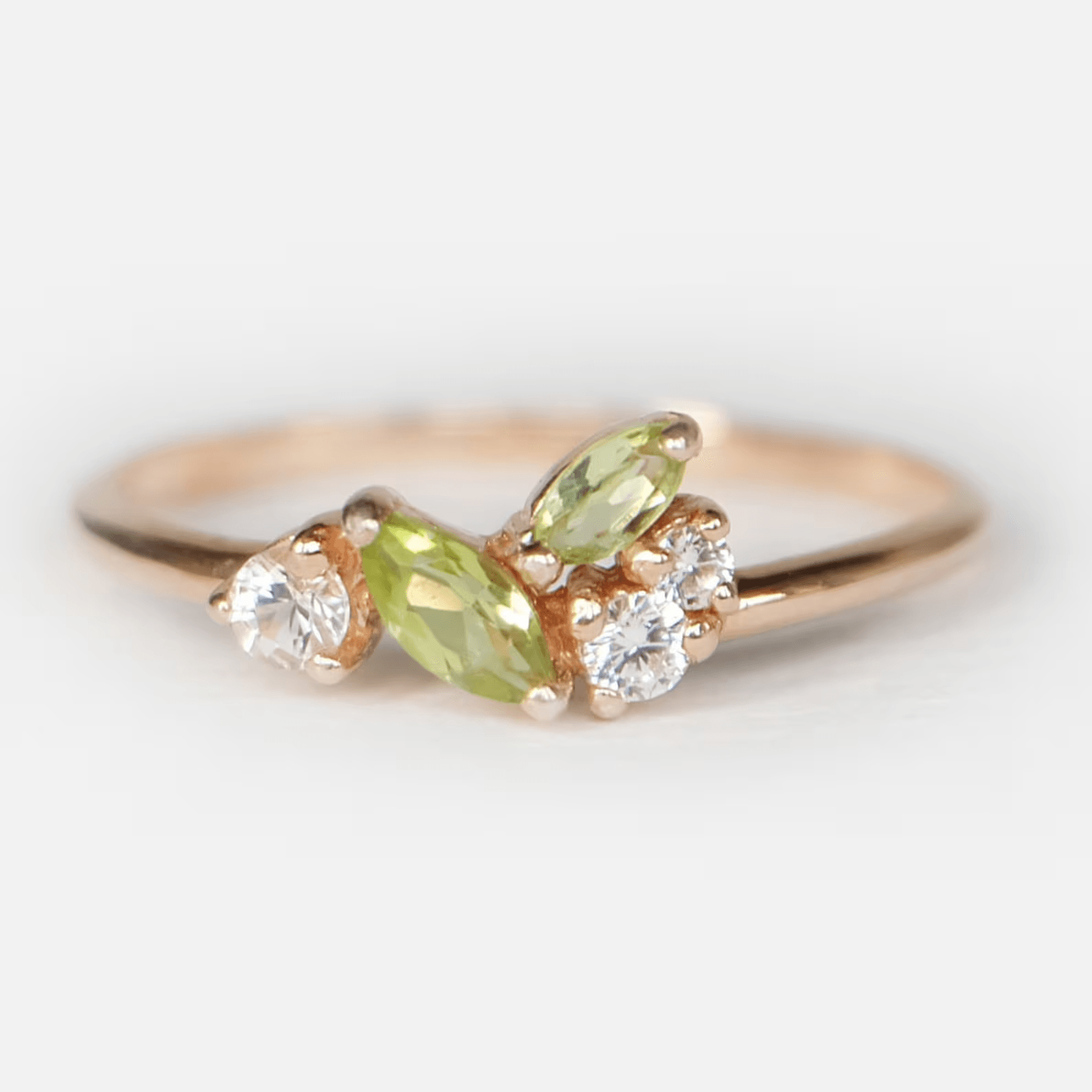 Peridot Diamond Ring Dwi - SOVATS