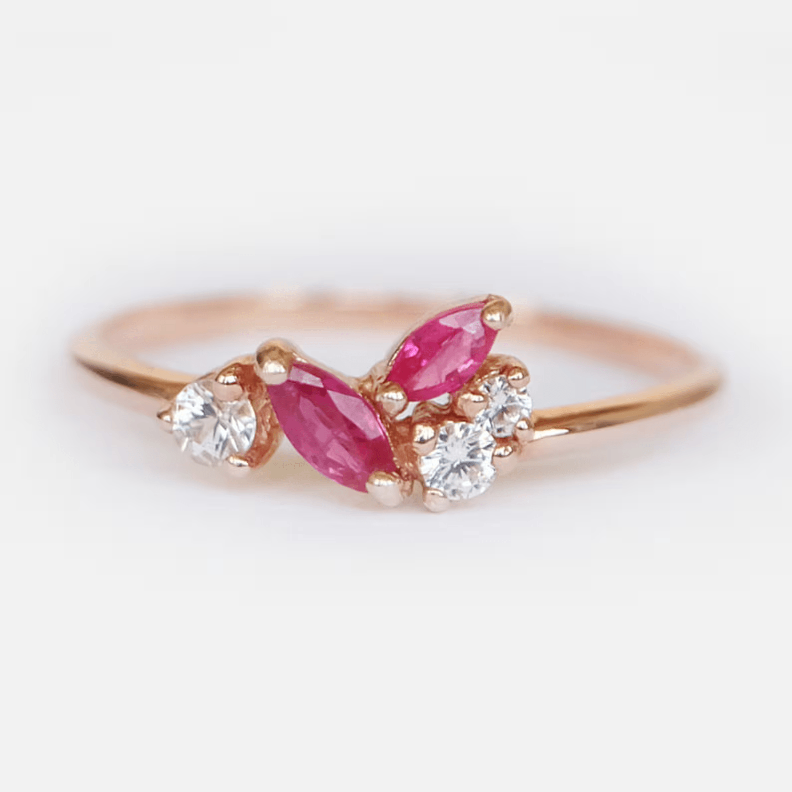 Ruby Diamond Ring Dwi - SOVATS