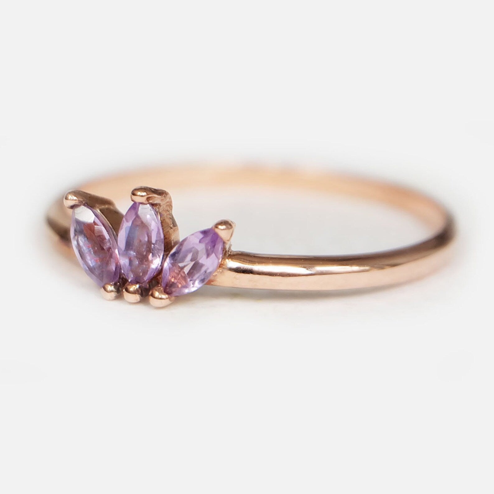 Marquise Amethyst Ring Sholto