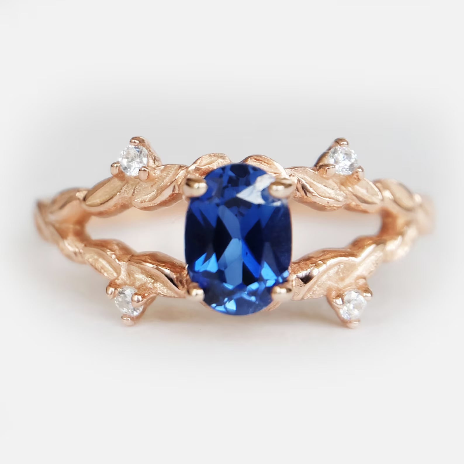 Sapphire Diamond Ring Kayle