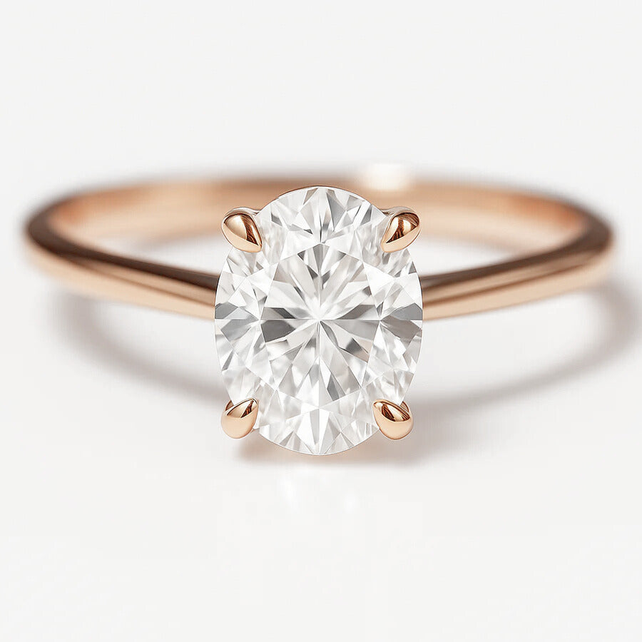 Moissanite Engagement Ring Yunon