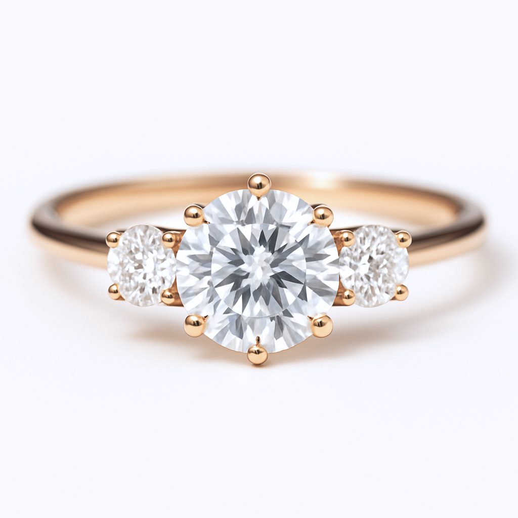 Moissanite Engagement Ring Venera