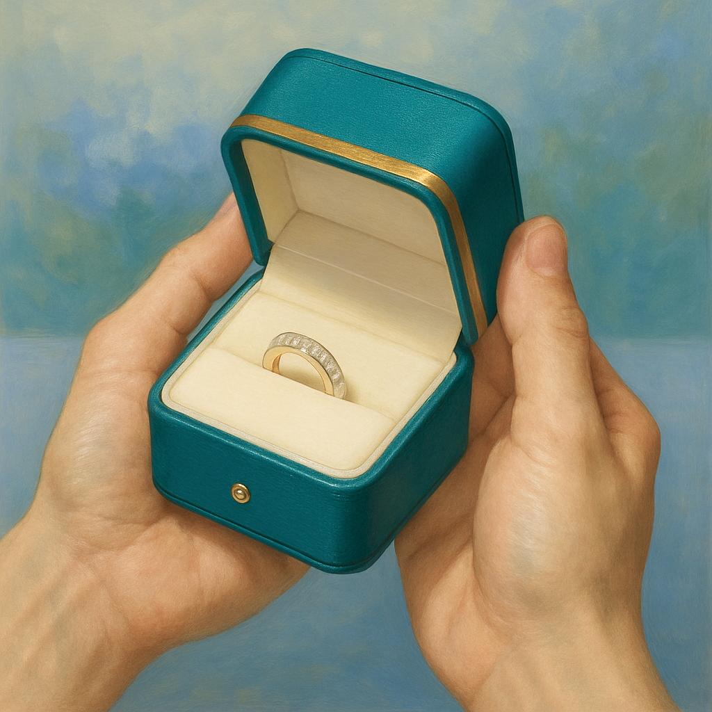 August's Birthstone Ring Amelia