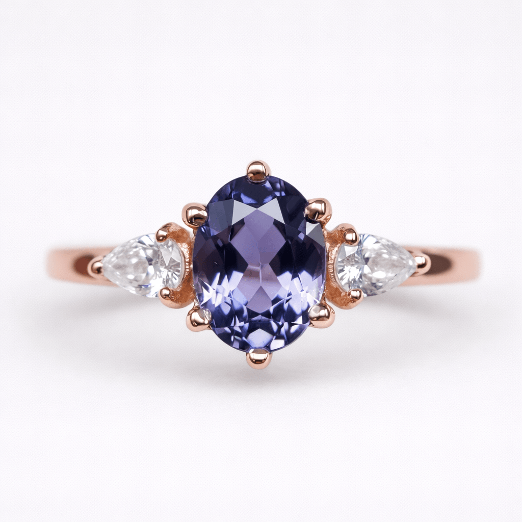 Alexandrite Engagement Ring Emi - SOVATS