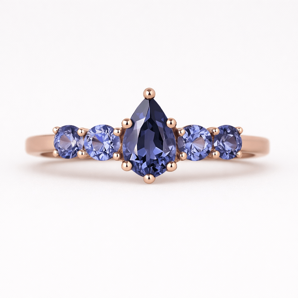 Alexandrite Engagement Ring Saluzzo - SOVATS