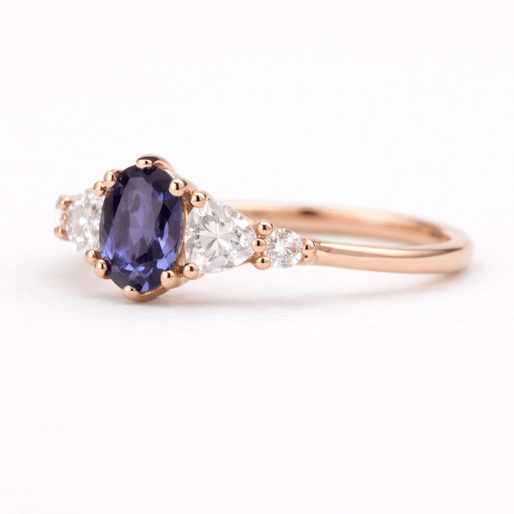 Alexandrite Engagement Ring Tessa - SOVATS