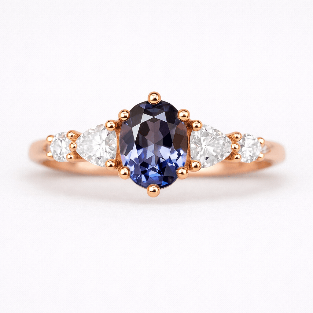 Alexandrite Engagement Ring Tessa - SOVATS