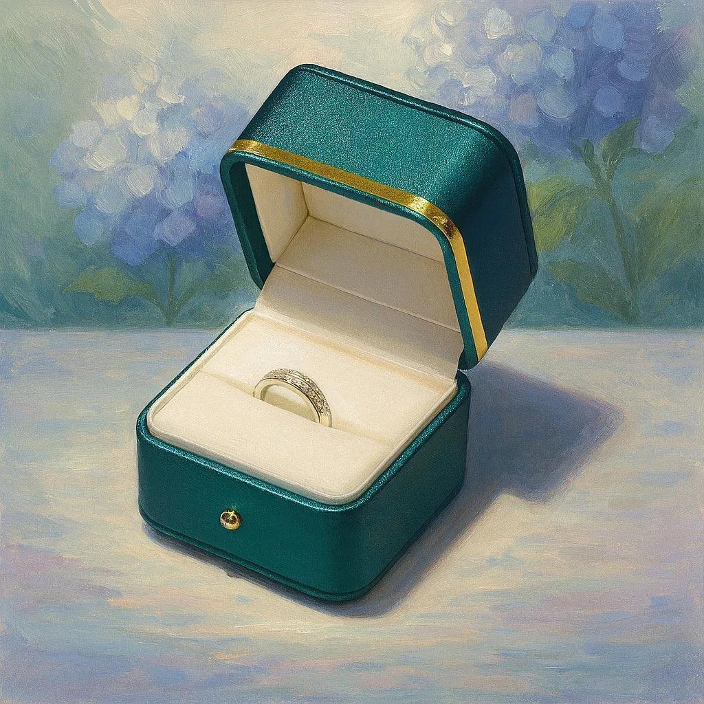 Amethyst Band Ring Arias - SOVATS