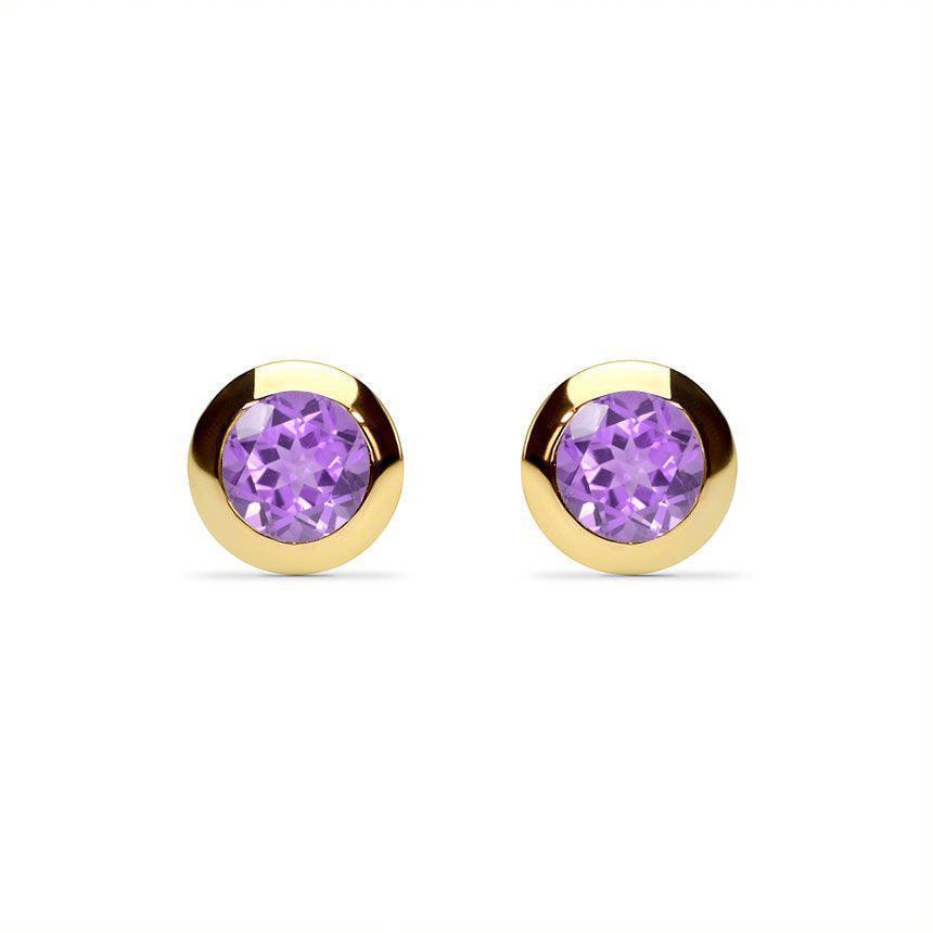 Amethyst Earrings Amayeta - SOVATS