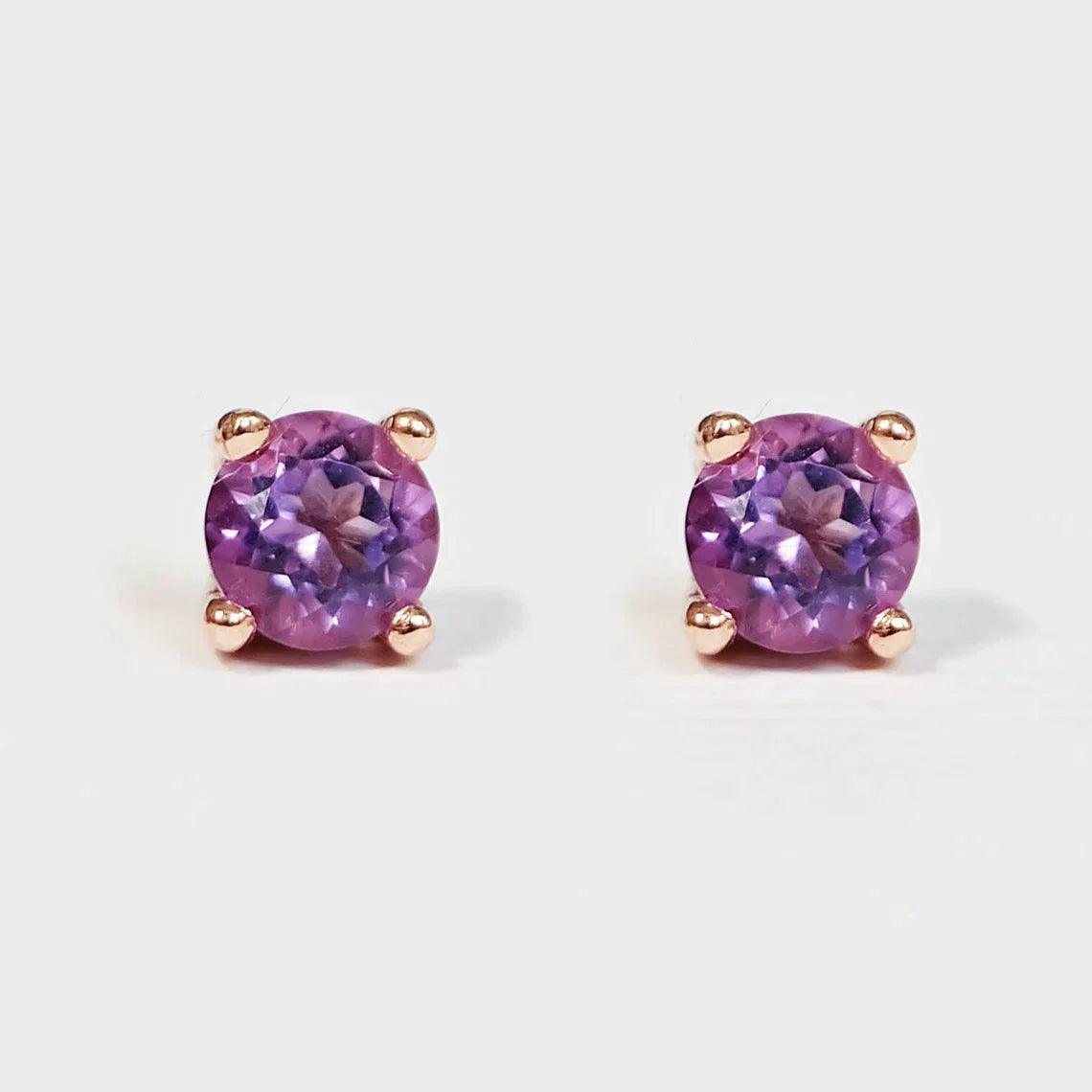 Amethyst Earrings Sanaz - SOVATS