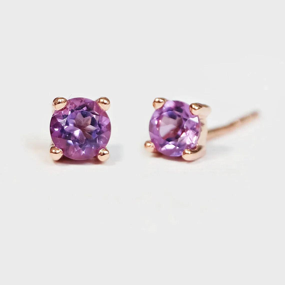 Amethyst Earrings Sanaz - SOVATS