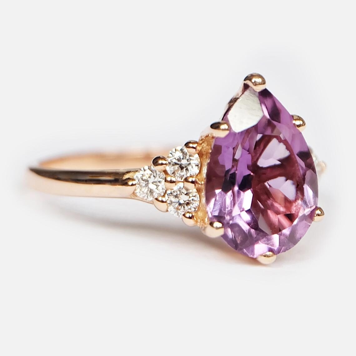 Amethyst Ring Chandra - SOVATS