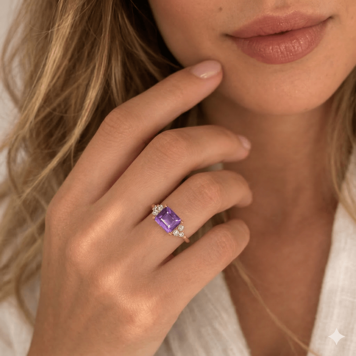 Amethyst Ring Fabiola - SOVATS