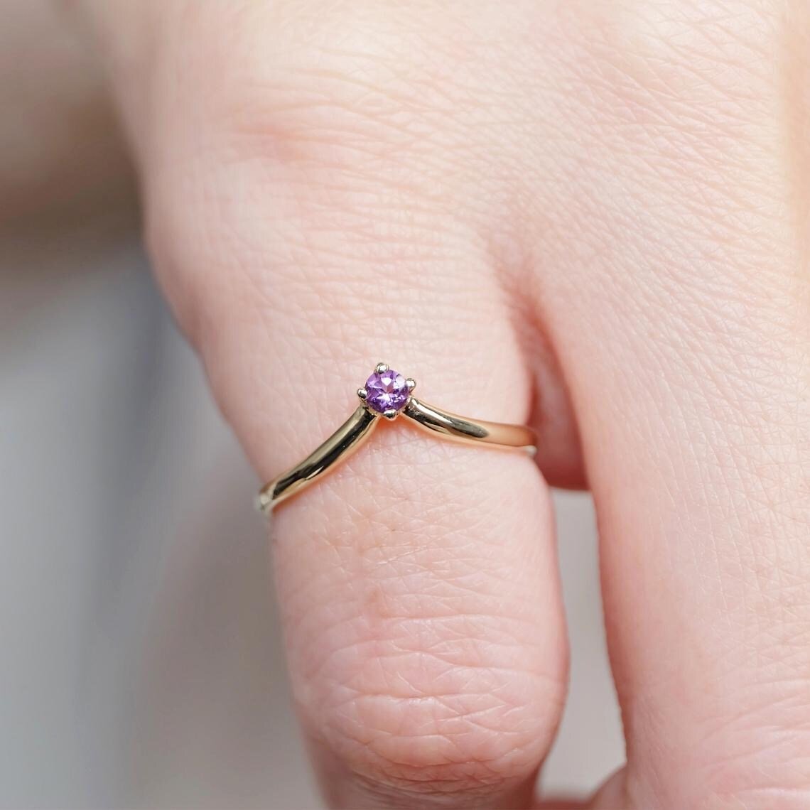 Amethyst Ring Lucia - SOVATS