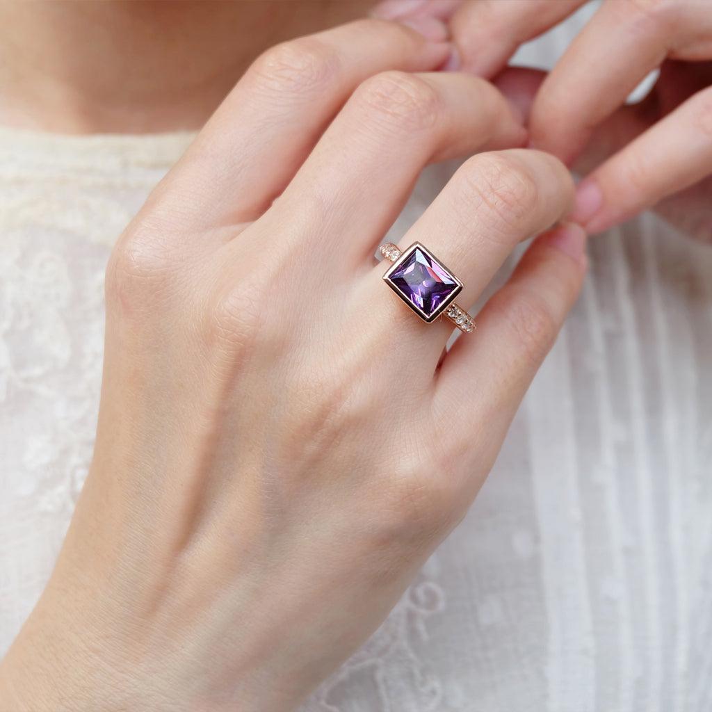 Amethyst Ring Richa - SOVATS