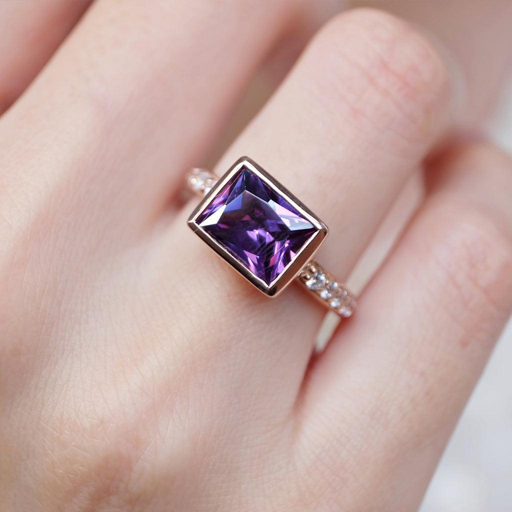 Amethyst Ring Richa - SOVATS