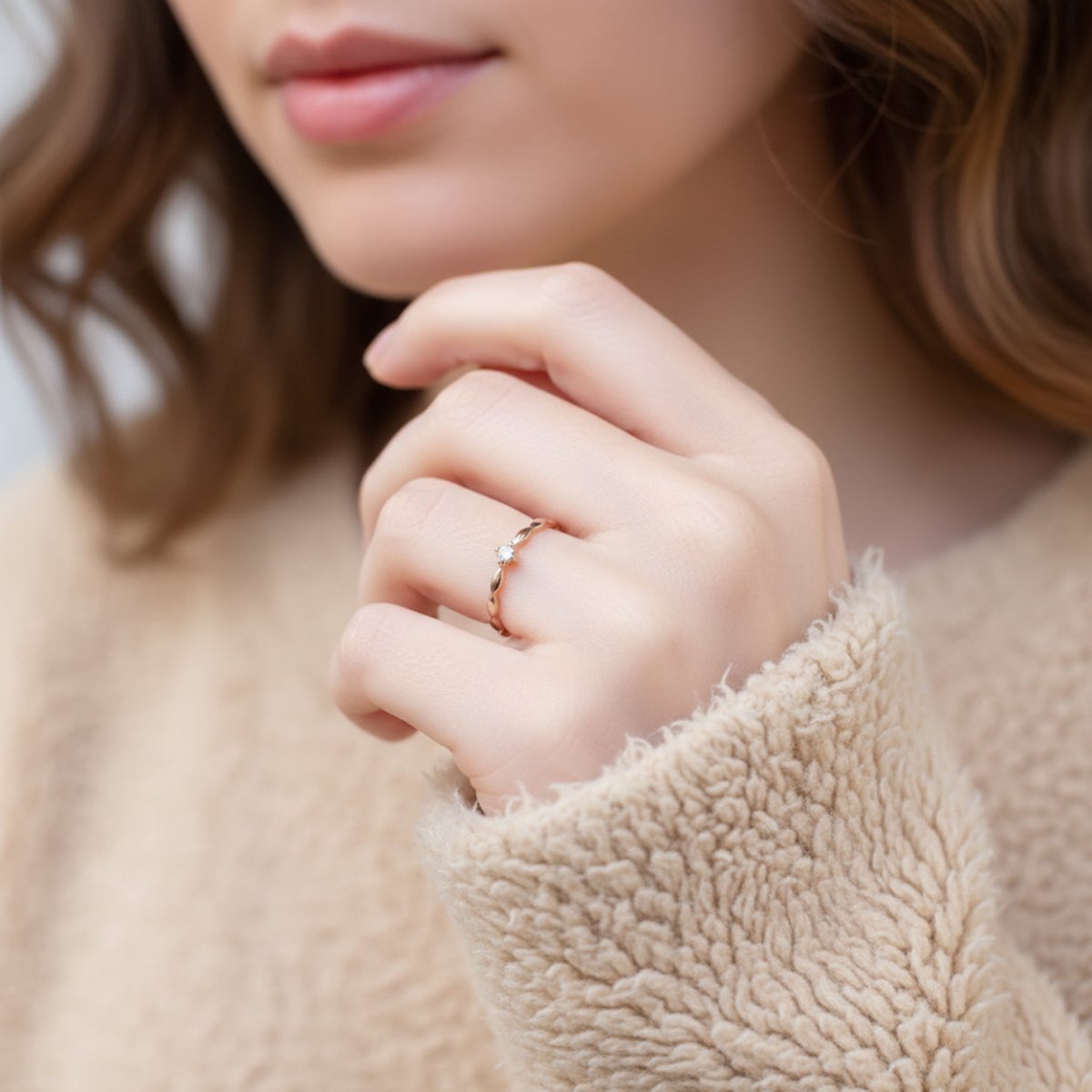 April's Birthstone Ring Amelia - SOVATS