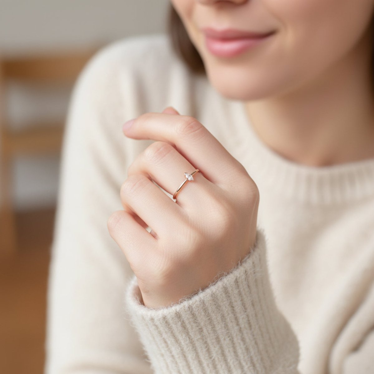 April's Birthstone Ring Sana - SOVATS