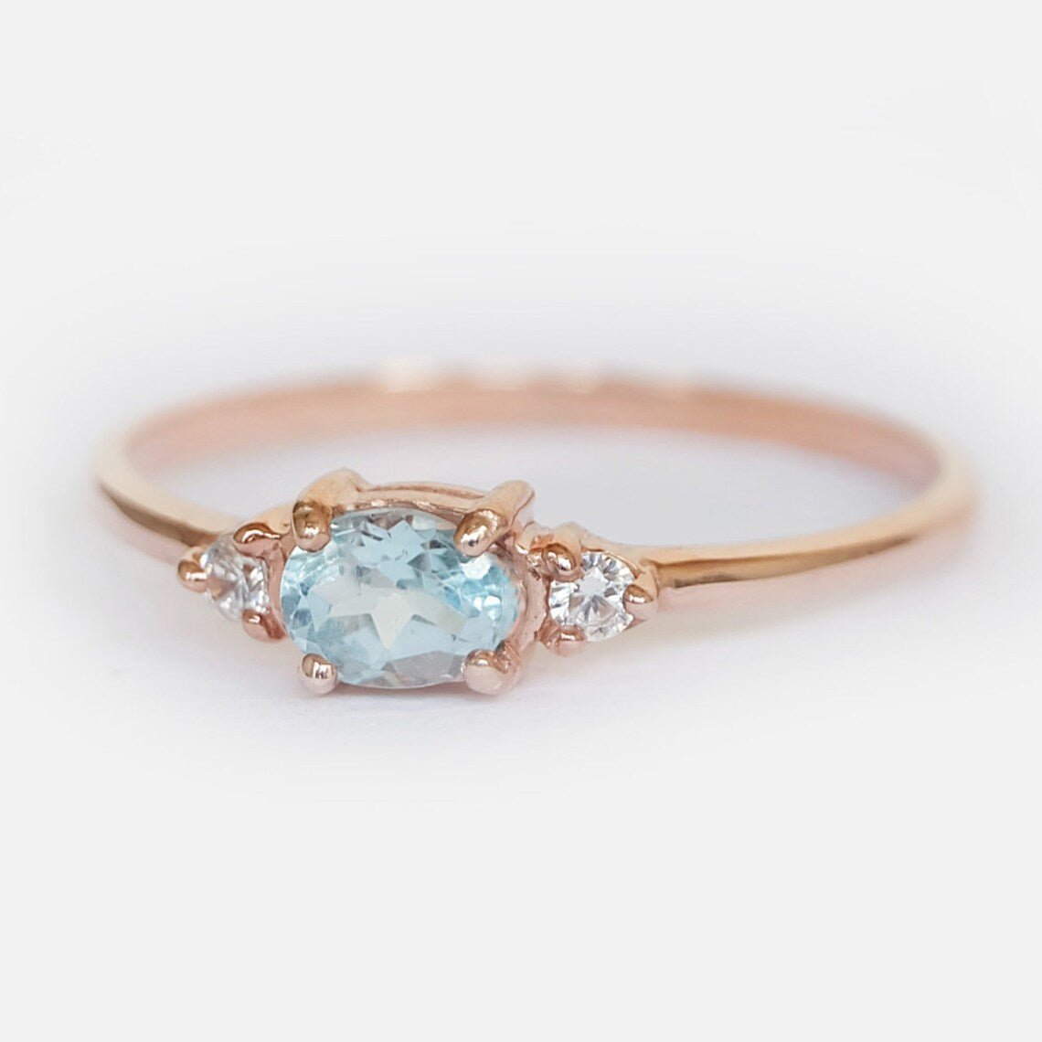 Aquamarine Diamond Ring Proviso - SOVATS