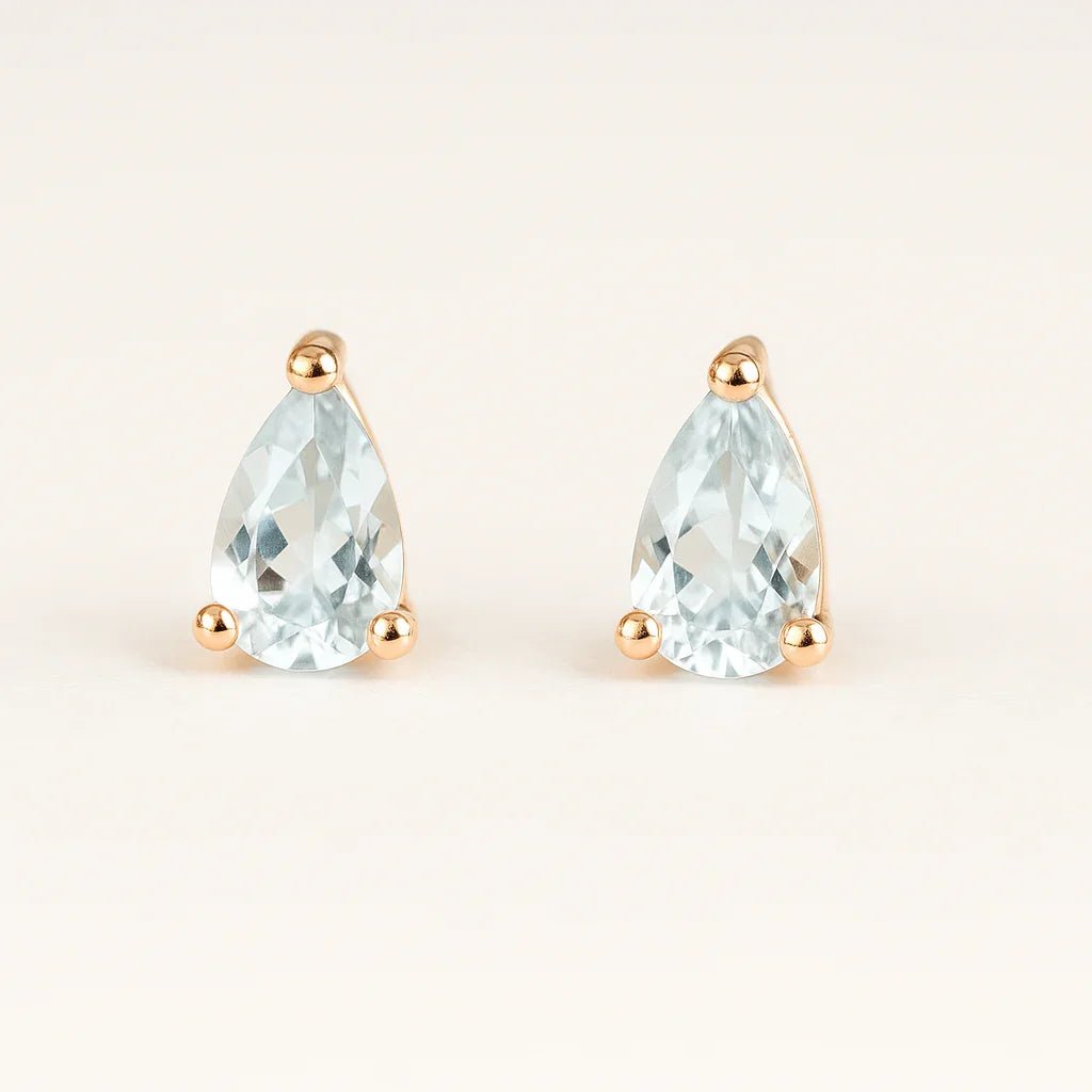 Aquamarine Earrings Addie - SOVATS